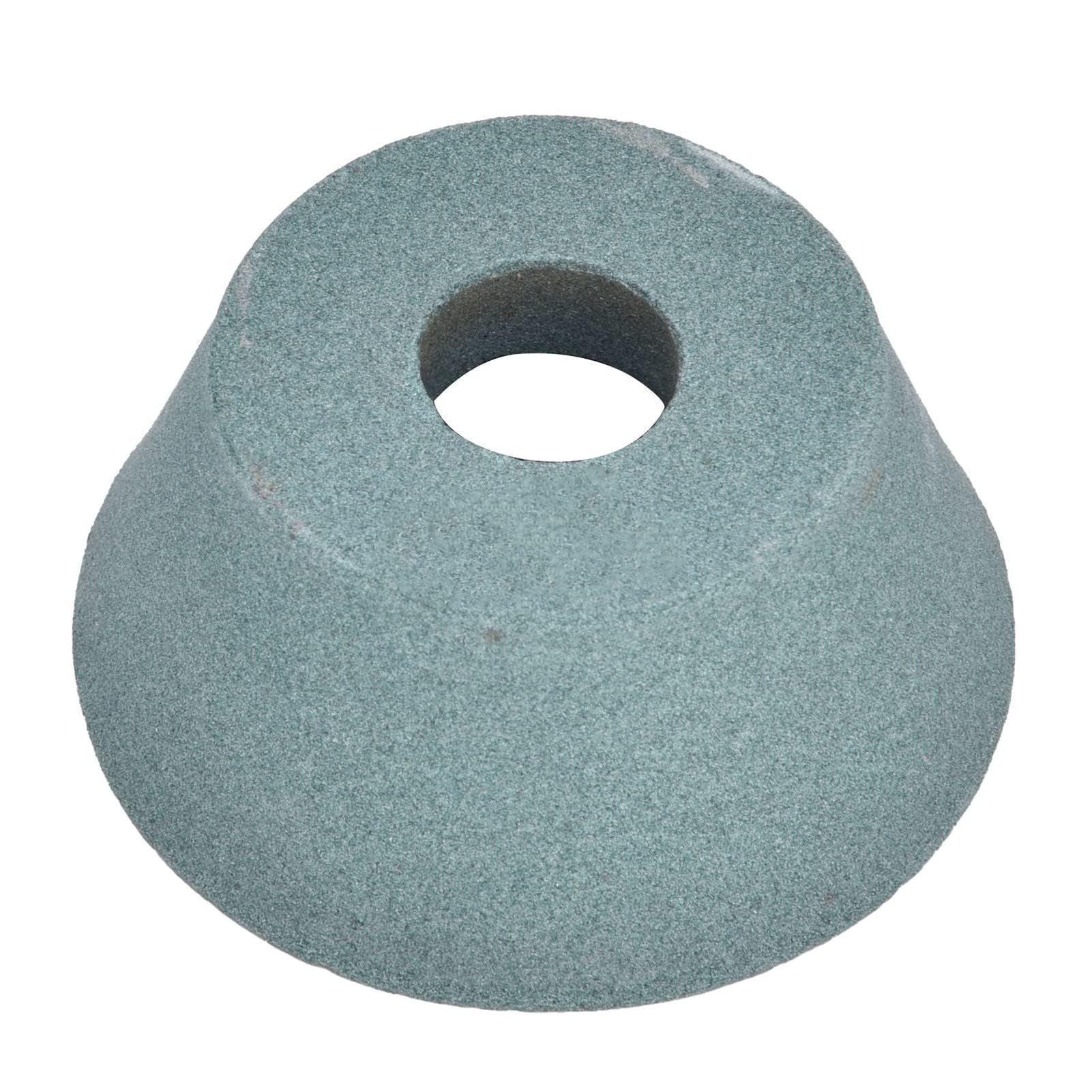 Green Silicon Carbide Grinding Wheel Bench Abrasive Wheels with High Grinding Accuracy and Good Roughness for Carbide Metal(100#)