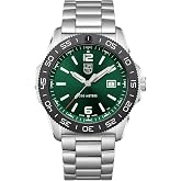 Luminox Pacific Diver XS.3137 Men's Dive Watch 44mm, 200m Water Resistant | Dive Watch for Men, 44mm Case, 200m Water Resistant, Sapphire Glass, Date Display, Silver, Swiss Made
