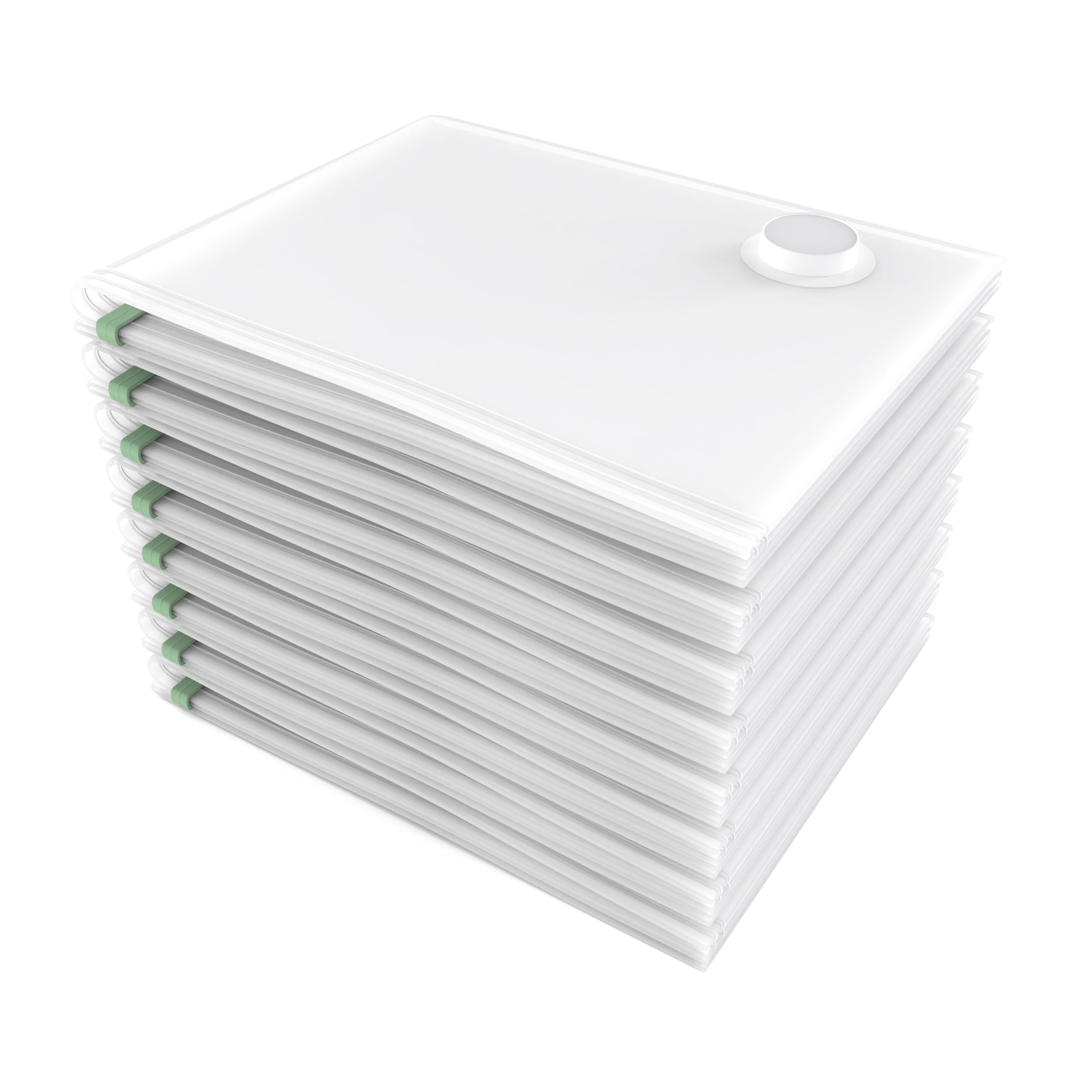 3 Pack Vacuum Compression Zipper Storage Bags for Travel and Home Reusable Vacuum Storage Bags Clear Seal Bags, Waterproof Luggage Organiser for Clothes (40x60cm)