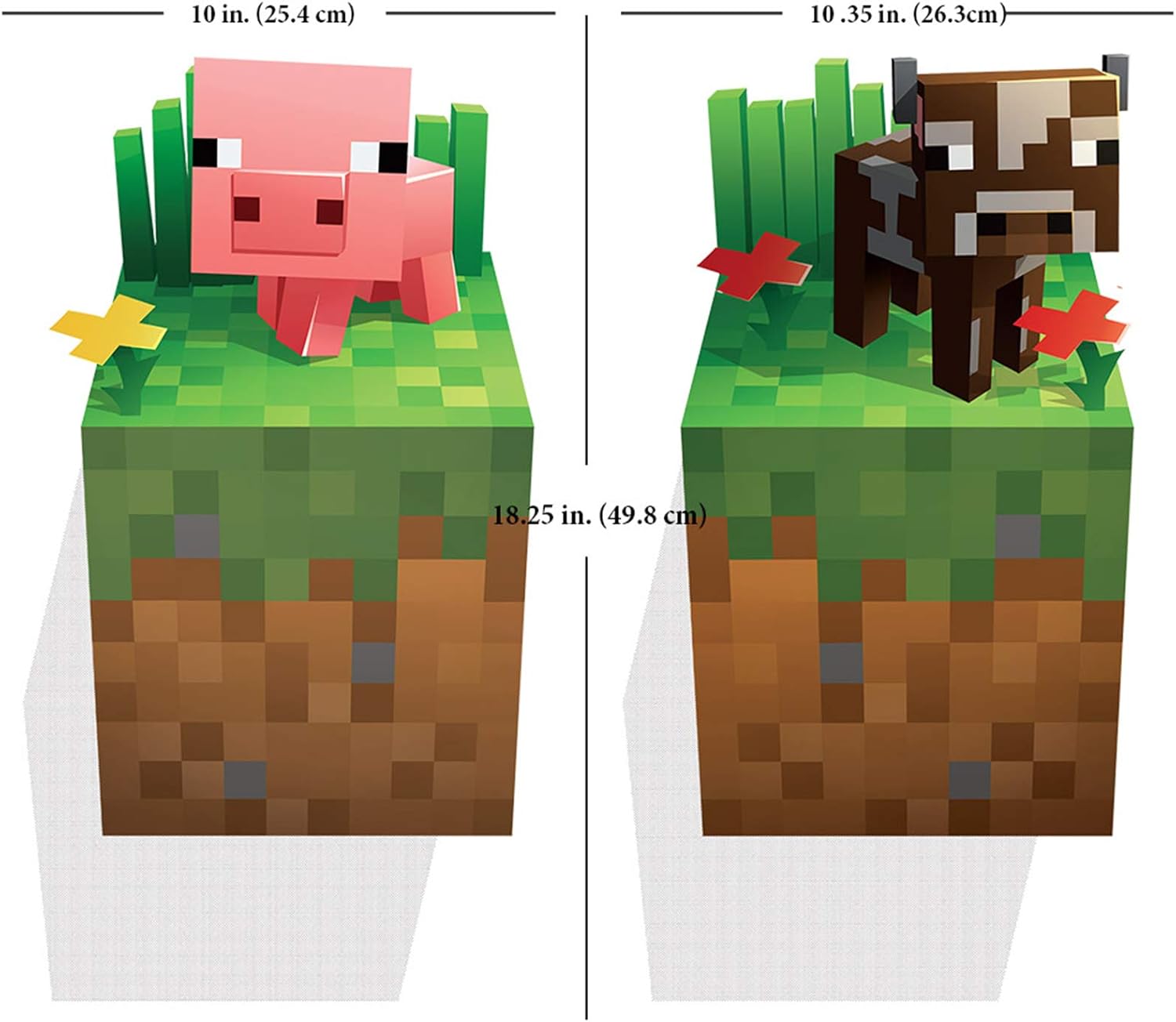 Minecraft Wall Clings Creatures 3Pack BigaMart