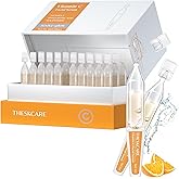 THESKCARE Vitamin C Face Serum with Hyaluronic Acid,Glutathione,Vitamin E & Niacinamide, Anti Aging Facial Serum for Wrinkles & Dark Spots,Hydrating & Glowing,30 Ampoules
