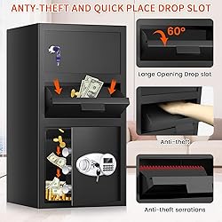 5.6 Cuft Large Depository Drop Safe for