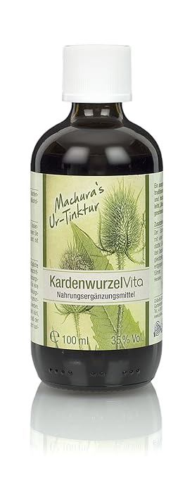 Machura's Ur-Tinktur Tinktur Kardenwurzel Wilde Karde Vita Flüssigkeit - 100ml
