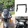 TAZGANTAX Motorcycle Navigation Bracket, Windscreen Mount Bracket GPS Phone Stand Holderr fit for Ho-nda CB500X CB 500X CB 500 X Accessories 2017 2018 2019 2020 2021 2022