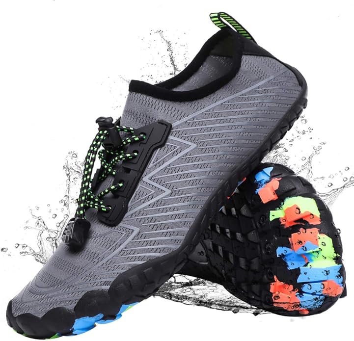 Water Shoes for Women Men Barefoot QuickDry Five Toes Sports Pool