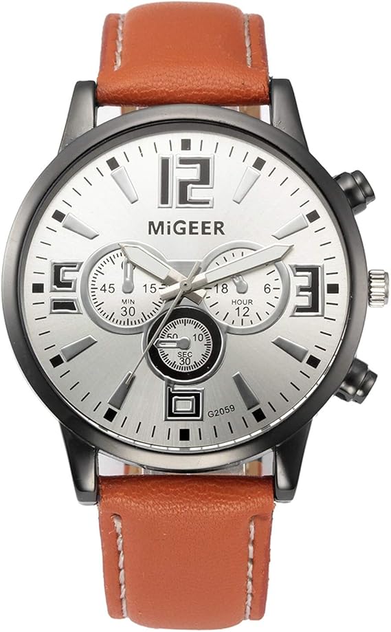 【ClearanceSale】Men Watches Analog Quartz Watch Business Watch Wrist