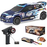 AINIUNIU ZD Racing 1/12 RC Drift Racer Brushless Adult with Gyro | Up to 50 MP,4WD RTR Speed, 3S 2200 mAh Battery, Blue