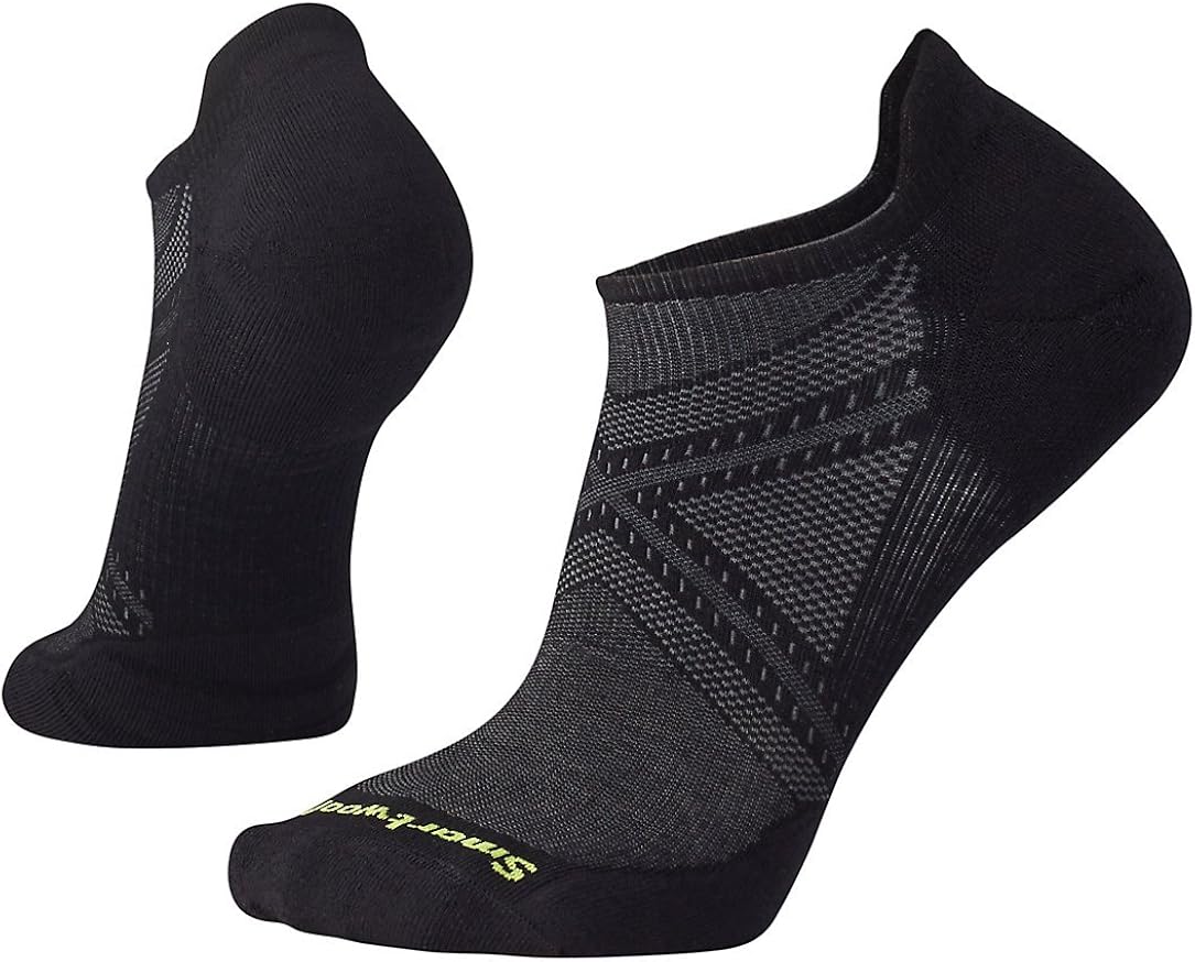Smartwool PhD Outdoor Light Micro Socks - Men’s Run Elite Wool Performance Sock : Clothing