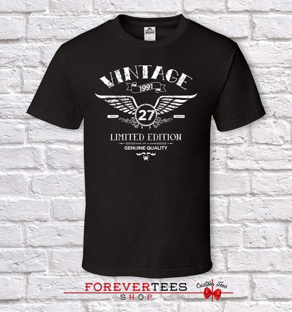 Vintage 1991, 28th Birthday Gifts For , 28th Birthday Gift, 28th Birthday, Gift For 28th Birthday For Father Day, Birthday T Shirt
