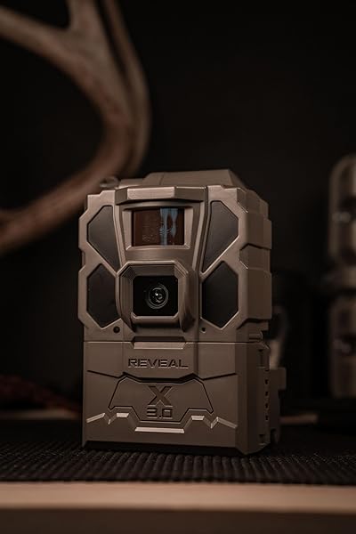 TACTACAM REVEAL X GEN 3.0 CELLULAR TRAIL CAMERA: AUTO CONNECT 4G LTE, 4K PHOTO, 1080P VIDEO, LOW-GLOW IR FLASH, NO SD CARD NEEDED, LONG BATTERY LIFE – BEST HUNTING, GAME & PROPERTY MONITORING CAMERA