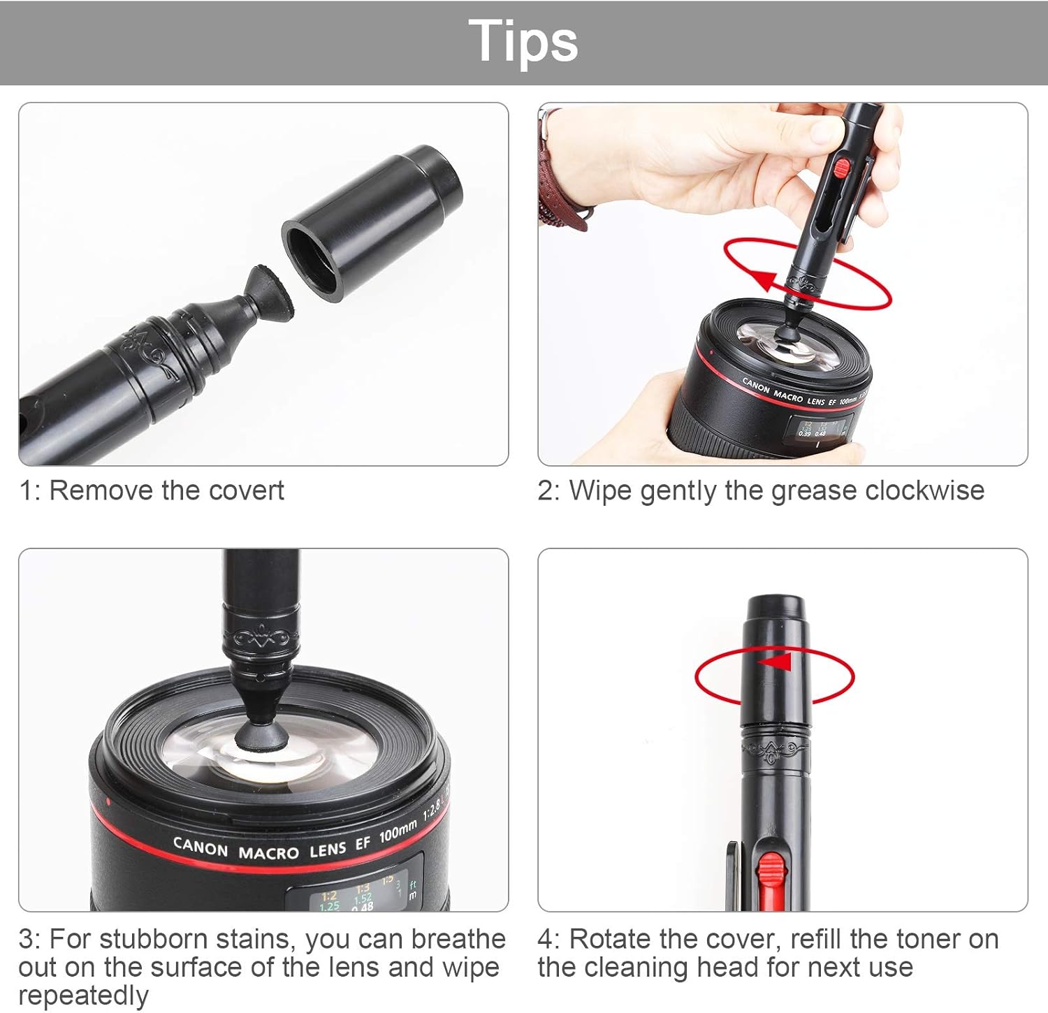 18-in-1 Professional Camera Cleaning Kit, DSLR Camera Cleaning Accessories (with Storage Box) - Image 5