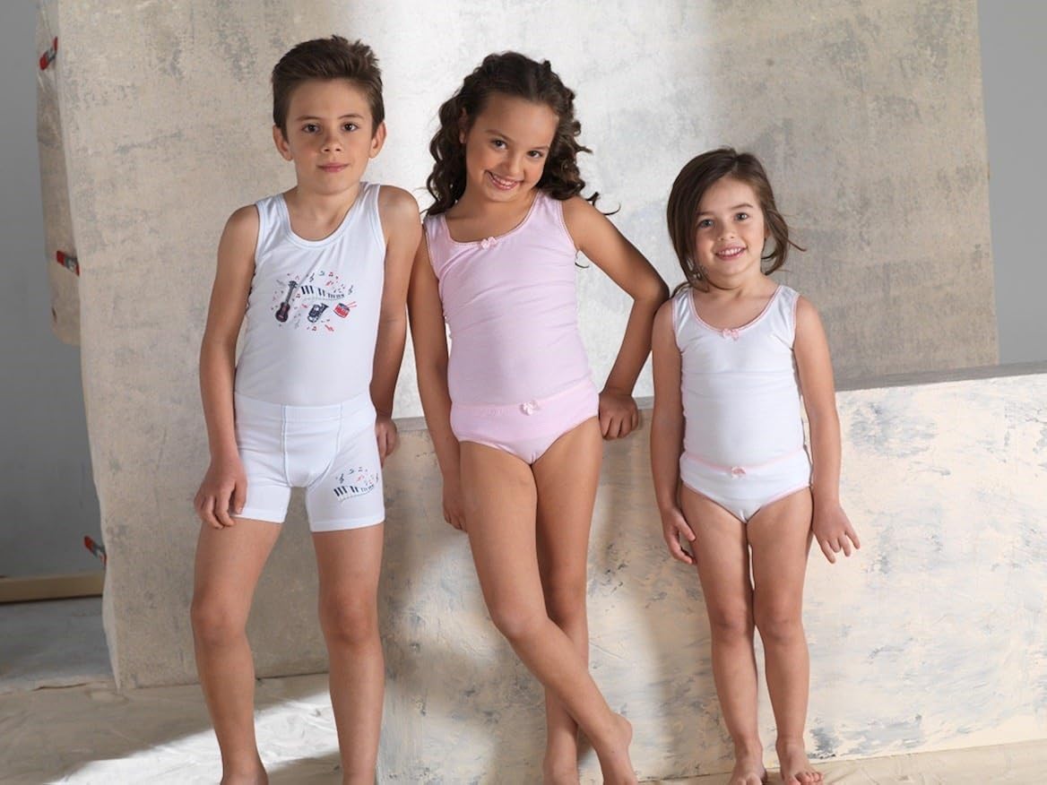 Brix Boys' White Boxer Briefs - 100% Cotton Underwear - Super Soft White 2 Pack. (11-13 Years)…: Clothing