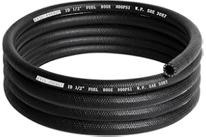 EVIL ENERGY Fuel Line Hose 1/2 Push Lock Fuel Hose Rubber NBR SAE 30R7 10FT 300PSI