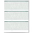 VersaCheck ValueChex - 1500 Blank Business Standard Checks - Green Classic - 500 Sheets Form #3000