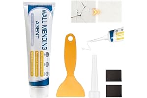 Efficient Drywall Repair Kit with Scraper, 150g Wall Mending Agent Repair Kit, Drywall Patch Repair Kits, Easy Wall Repair Pu