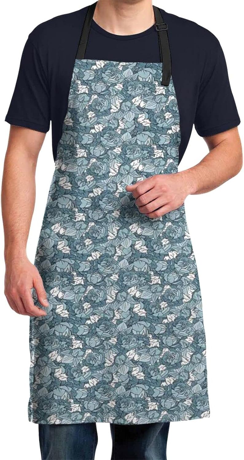 Fashionable beautiful apron，l Arrangement in Hand Drawn