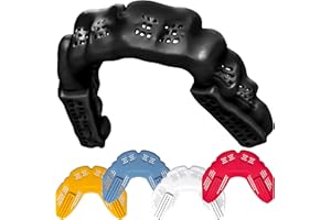 BULLETPROOF MOUTHGUARDS Braces Mouthguard, Bulletproof: World’s Thinnest & Strongest Sports Mouth Guard for Braces! Wrestling Football Basketball Hockey Rugby Lacrosse BJJ MMA Boxing Mouthpiece. Adult Youth Kids Mouth Piece