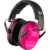 Vanderfields - Hearing Protection Ear Muffs - Over 33 dB (2K Hz) Broad Noise Cancelling Sound Reduction - Adults & Teens
