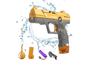 Eners Water Guns for Kids,Powerful Water Jets with a Range of up to 32 feet.Squirt Guns Toy for Summer Swimming Pool Party Be