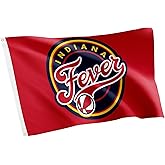 Desert Cactus Indiana Fever Flag Team WNBA 100% Polyester Indoor Outdoor 3x5 feet Flag (Red)