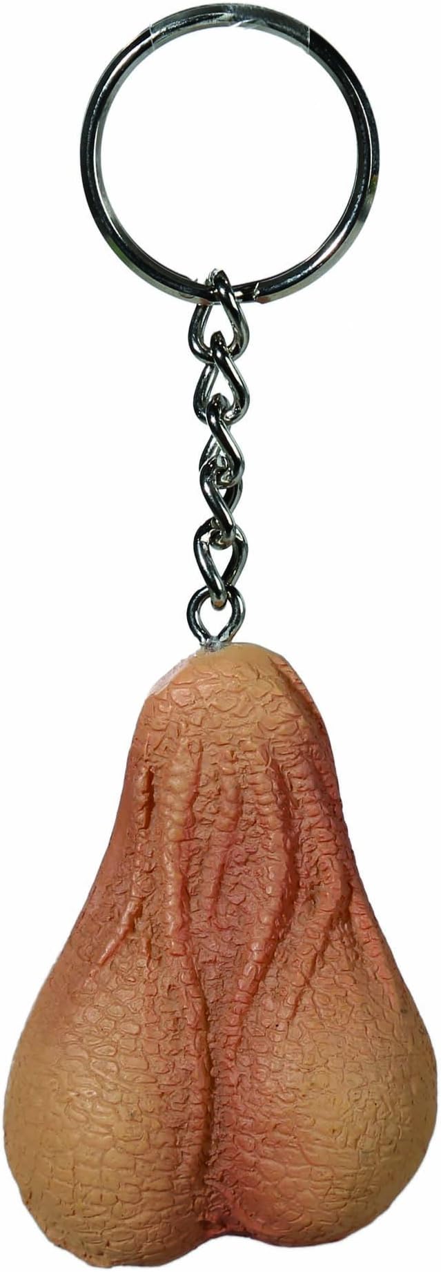 Buy Direct From Us Shaped as a testicle - Fun keyring with a twist - An Essential Idea For: Girlfriend, wife, Ladies, Fiancée, partner, couple
