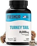 FreshCap Mushrooms Turkey Tail Mushroom Supplement