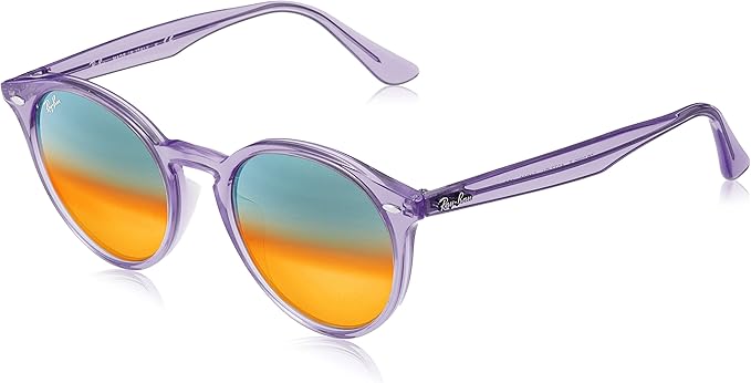 purple ray ban glasses