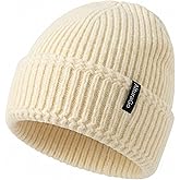 AlturaGo Beanie for Men Women Unisex Winter Hat Cuffed Thick Chunky Knitted Beanies Skull Cap