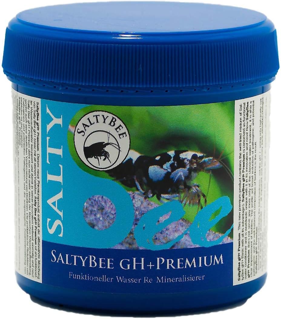 SaltyBee gH + Premium Shrimp Salt Set Maxi Glass Garden Environment Soil
