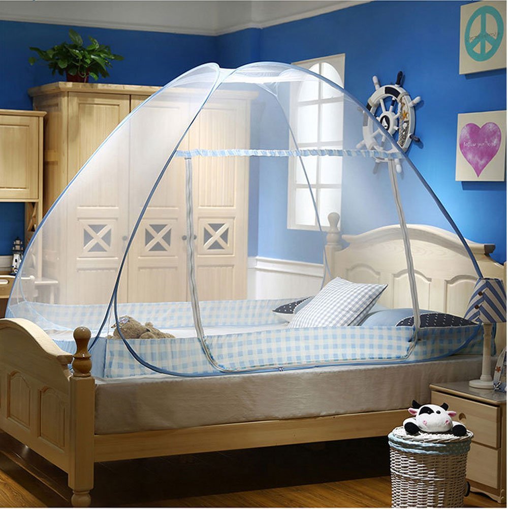 CdyBox Folding Mosquito Net Tent Canopy Curtains for Beds