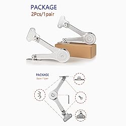 Toy Box Hinges Soft Close - Lid Support Heavy Duty