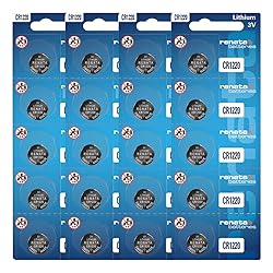 Renata CR1220 Batteries - 3V Lithium Coin Cell 1220