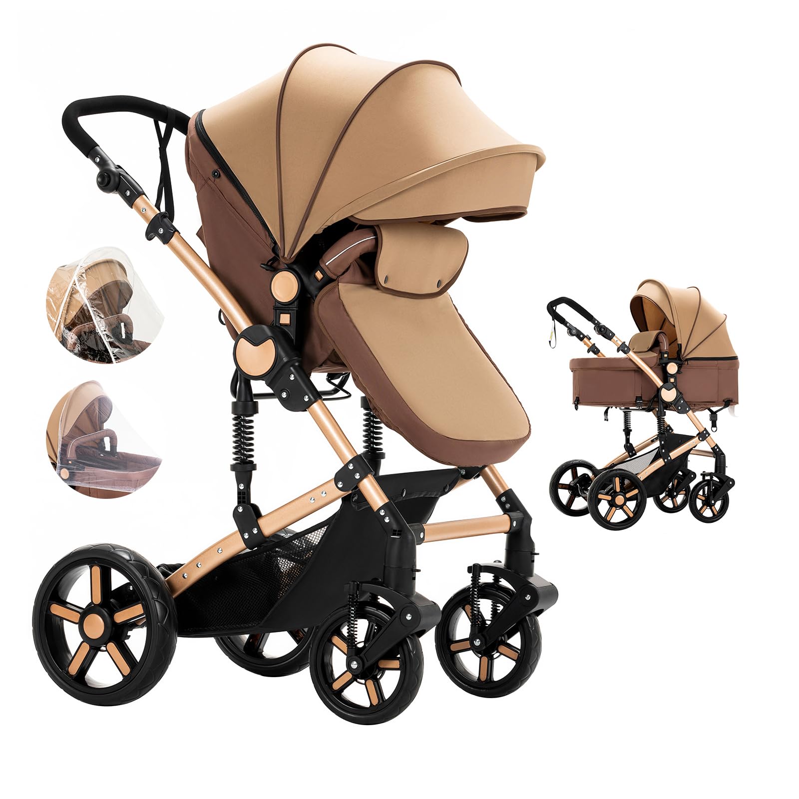 Aveainelle 2 in 1 Baby Stroller with