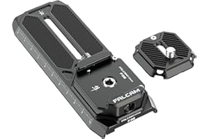 ULANZI FALCAM F38 Camera Quick Release System with 38mm Anti-Deflection QR Plate for DJI Ronin-S, DJI RS2, DJI RSC2, Support The Standard Lens Support Frame 2408