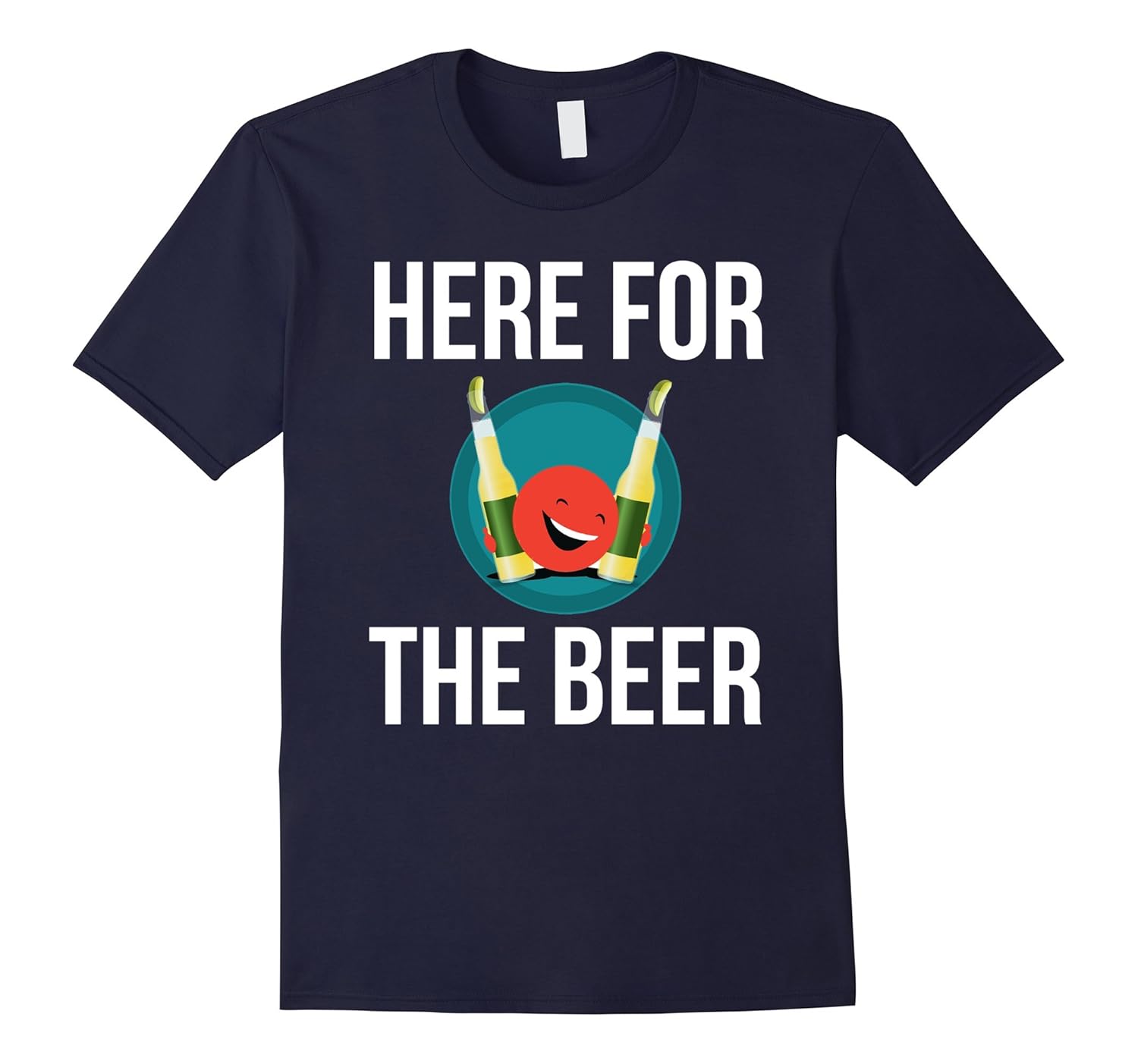 Here For The Beer Funny Team's Bowling T-Shirt-ANZ