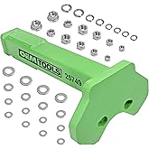 OEMTOOLS 25749 Wheel Bearing Removal Tool, Wheel Hub Removal Tool for Axle Bolted Hubs, Hub Bearing Removal Tool Compatible with 5, 6, and 8 Lug Hubs, Reinforced Striking Plate, Universal Mount