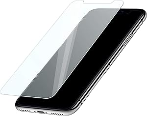 Smartish Screen Protector for iPhone 11 Pro, XS, X - Tuff Sheet - Scratch Resistant Tempered Glass with Alignment Tool - Clear 2-Pack