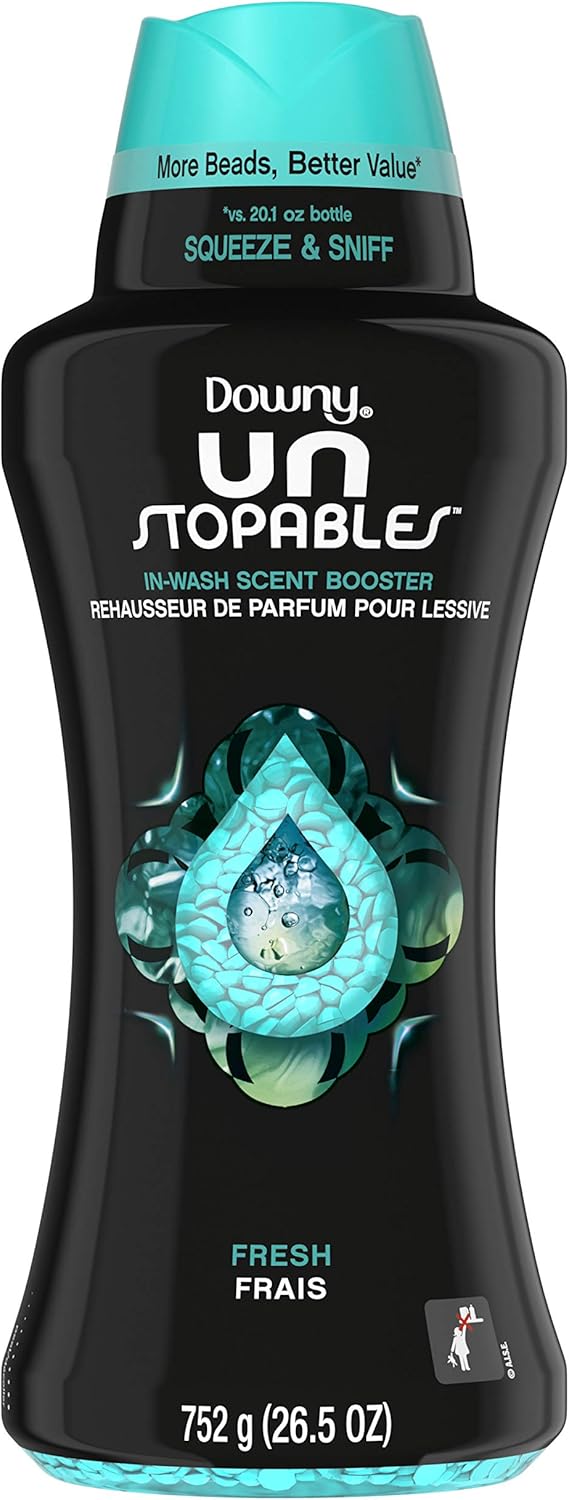 Downy Unstopables in-wash Scent Booster Beads, Fresh, 26.5 Ounce: Health & Personal Care