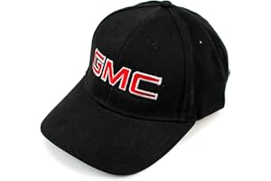 HEM HIGH-END MOTORSPORTS Black Cap for GMC Owners, Embroidered GMC Logo Hat