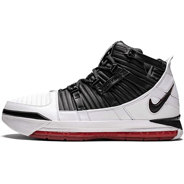 NIKE - Nike ZOOM　LEBRON III QS 25cm Amazon.com | Zoom Lebron Iii Qs (White/Black-Varsity Crimson