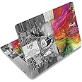 Laptop Decal Sticker Skin Cover, 11.6”12" 13" 13.3" 14" 15" 15.4" 15.6 Laptop Netbook Vinyl Skin Sticker Cover Art Notebook PC Protector (2 Wrist Pad Included), Removable Reusable, Right & Left Brain