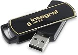 Integral 32GB USB 3.0 Flash Drive Secure Lock II 256 Bit AES Encryption view 2