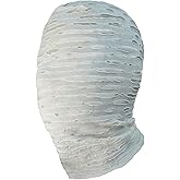 Mystery Full Face Mask Halloween Cosplay Stretch Fabric Costumes Accessories Masquerade Party Out See Through Hood