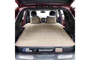 JOYTUTUS SUV Inflatable Mattress for Outdoor Car Camping,Soft Flocking and Extra Thick Oxford Surface Air Mattress, SUV Air M