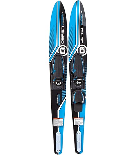 Amazon.com : O'Brien Vortex Widebody Combo Water Skis 65.5