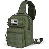 HAOMUK Tactical Sling Bag Backpack Military Rover Shoulder Sling Pack Small EDC Crossbody Chest Bag for Men