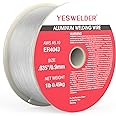 YESWELDER Silicon Aluminum Welding Wire ER4043 .035-Diameter, 1-Pound Spool