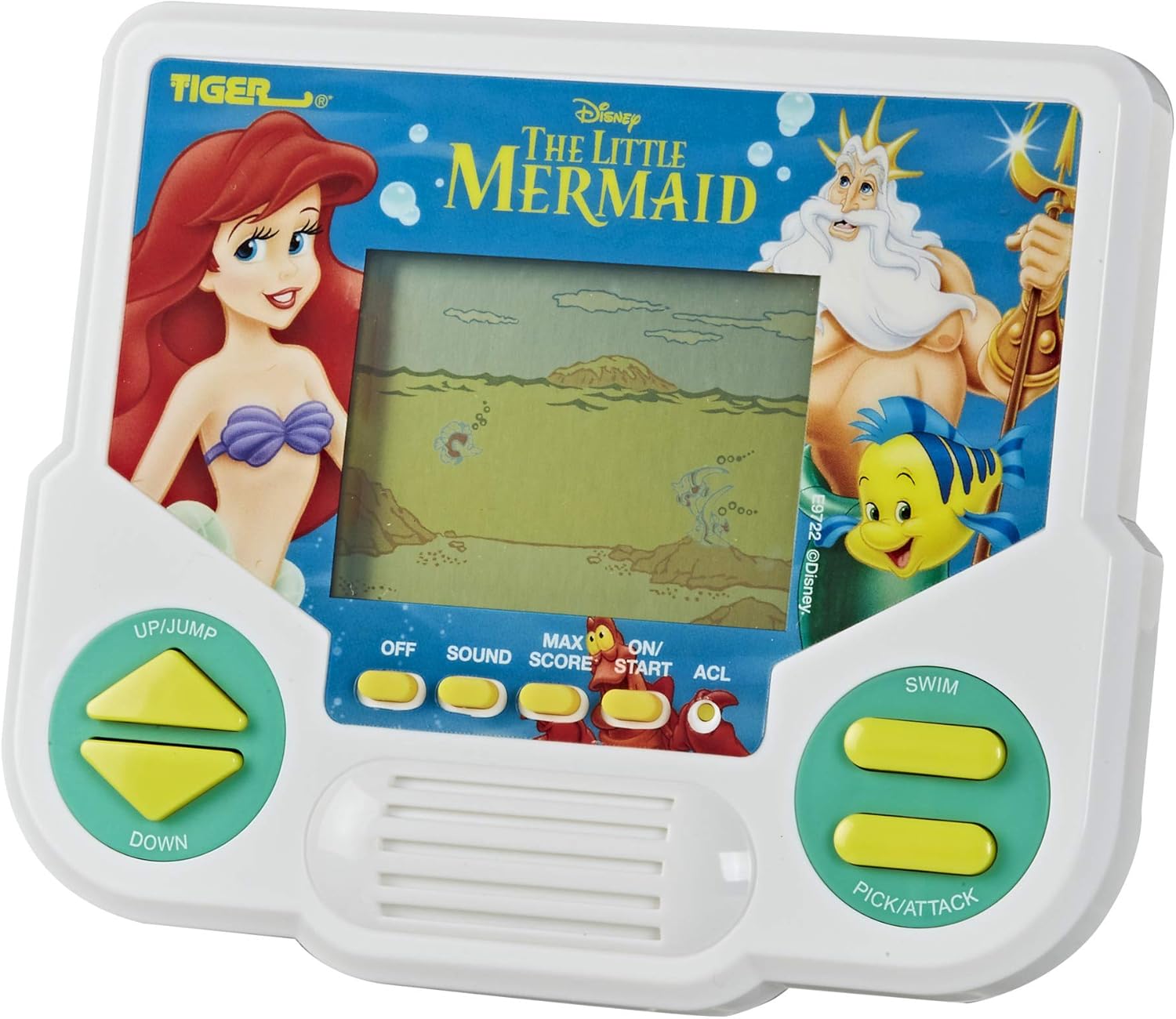 little mermaid handheld game