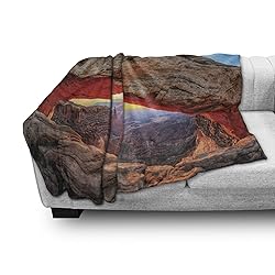 Ambesonne USA Soft Flannel Fleece Throw