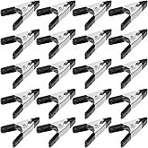 Generic 20Pcs Mini Spring Clamps, 2 Inch Heavy Duty Clips Mini Plastic Spring Clamp for DIY, Woodworking, Wedding, Photograph